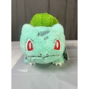 Pokemon Jazwares Cuddly Bulbasaur Plush - 8-Inch Soft Shaggy Plush NWT
